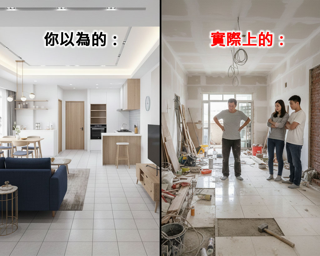 【裝潢糾紛真實案例】為了省30萬發生慘劇!你以為賺到了、其實不小心當了冤大頭?低價報價單的3大陷阱 1 省了30萬卻踩雷 文章圖片